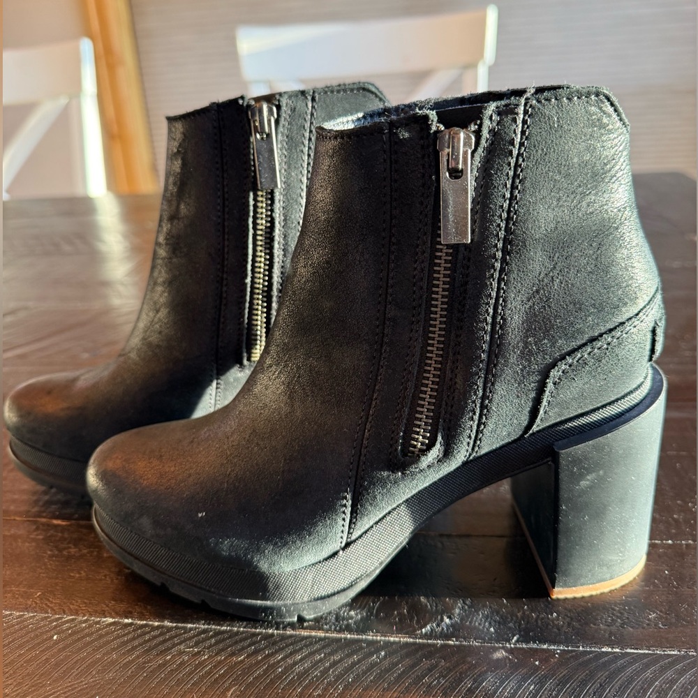 Sorel Black Blake Boots Size 7